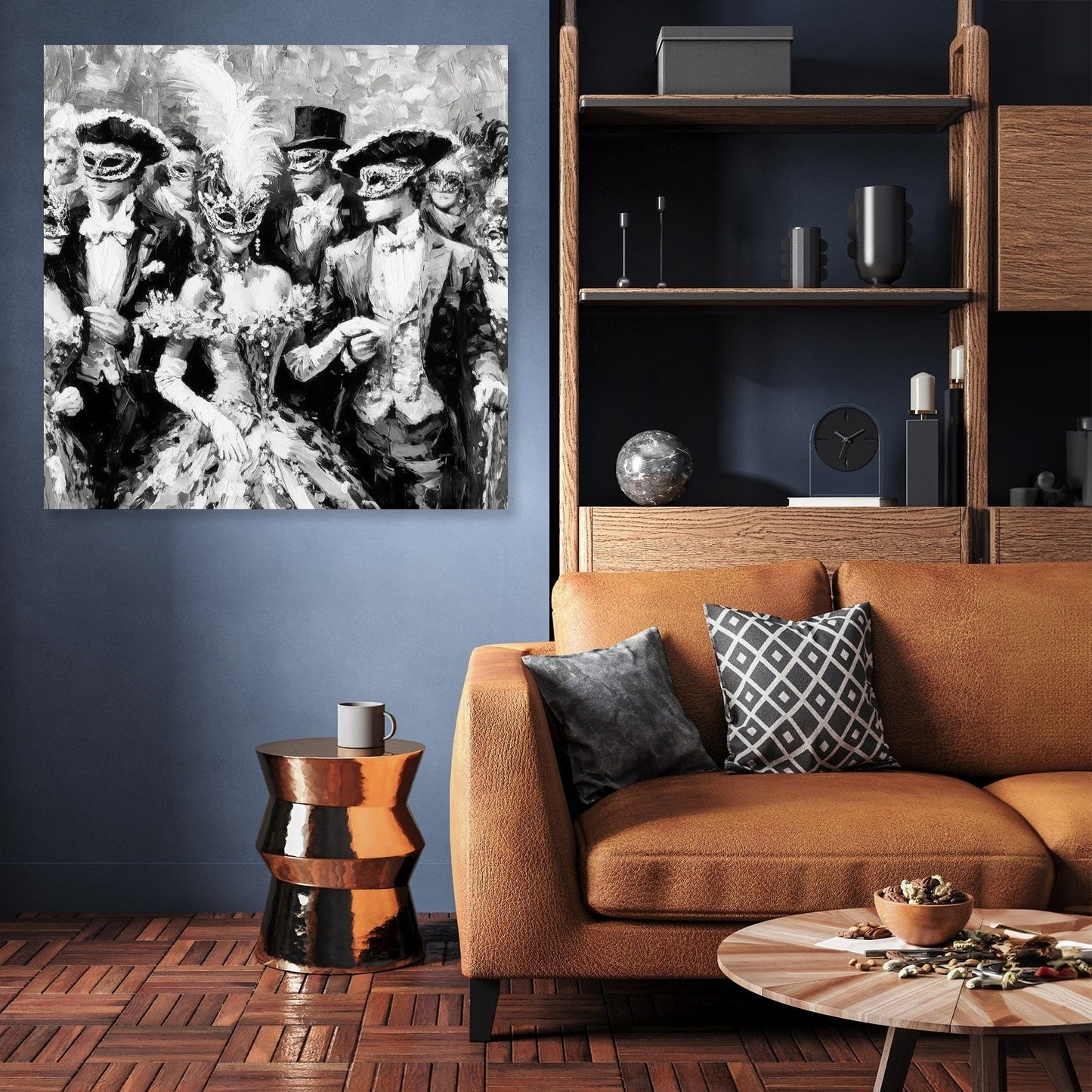 Masquerade Elegance Canvas