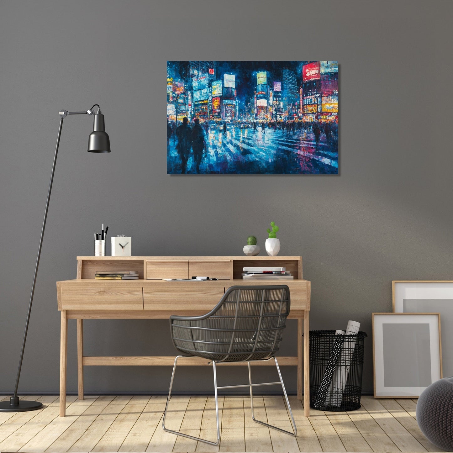 Midnight Shibuya Mystery Canvas