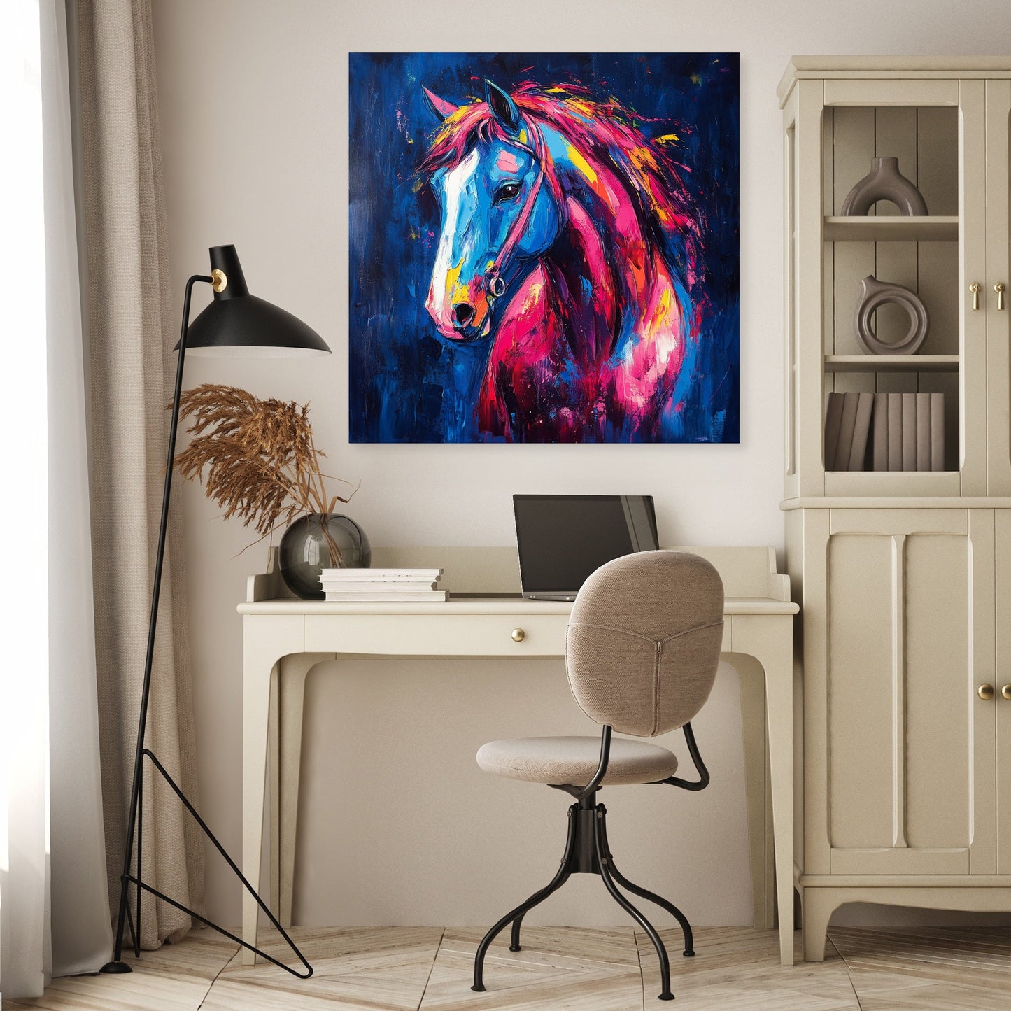 Electric Equine Canvas
