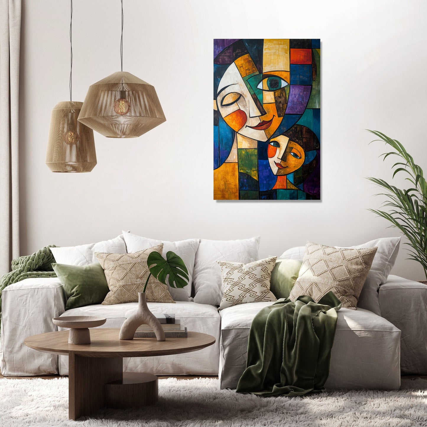Laughter's Geometry Canvas