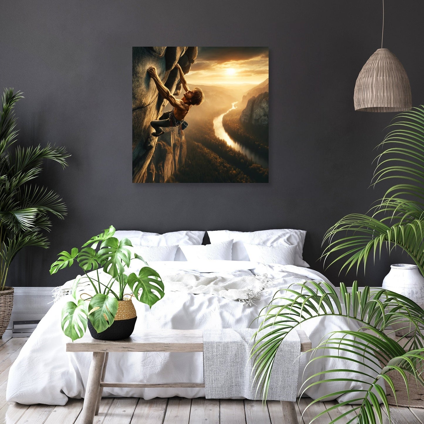 Climber's Triumph Canvas
