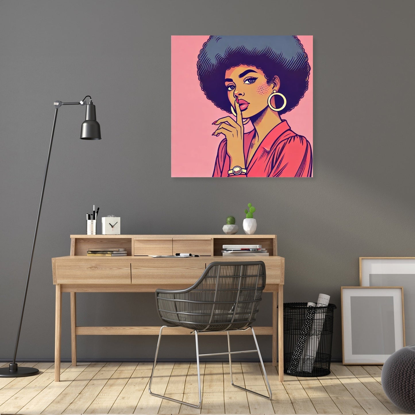 Mysterious Silence Canvas