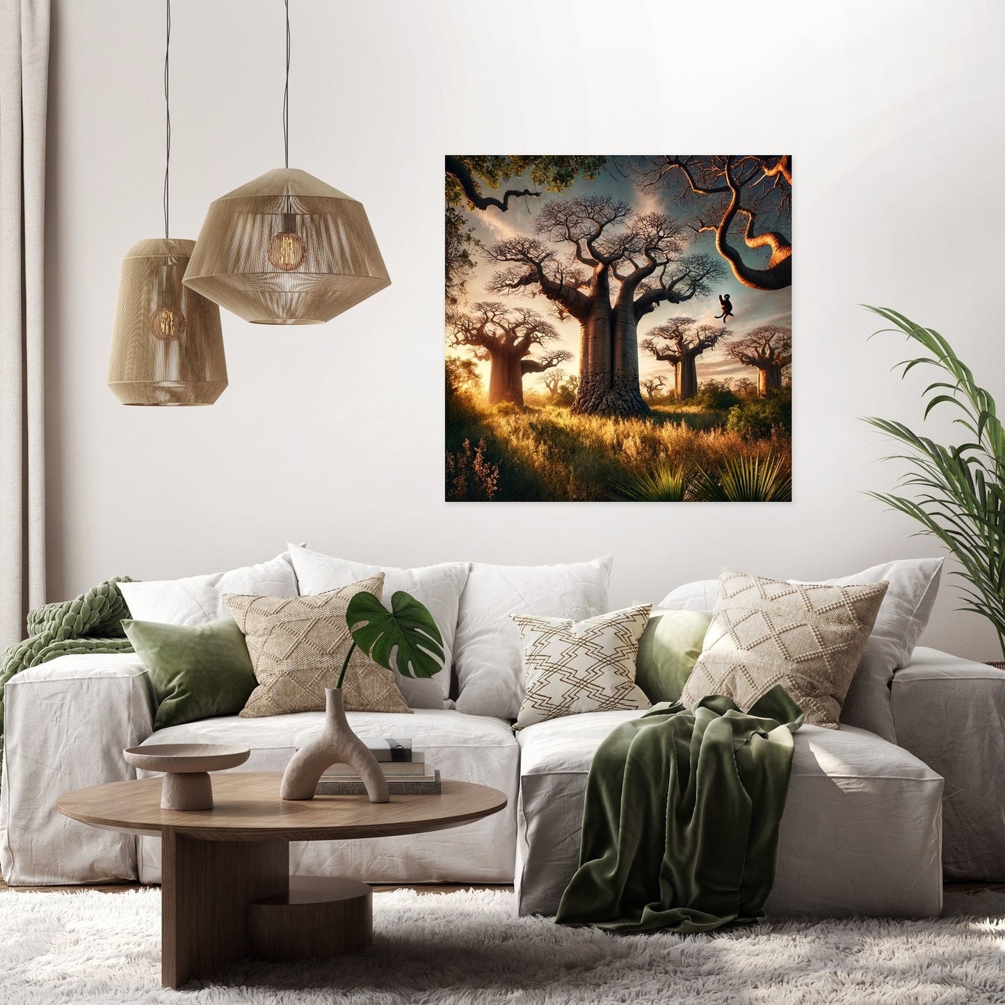 Baobab Grove Canvas
