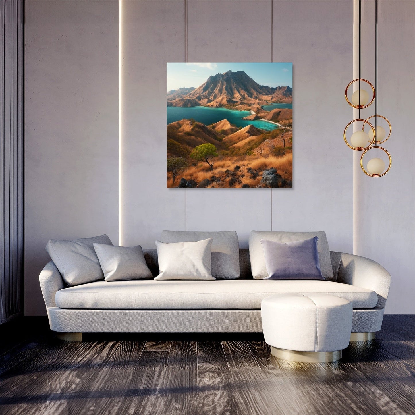 Komodo Island Wilderness Canvas