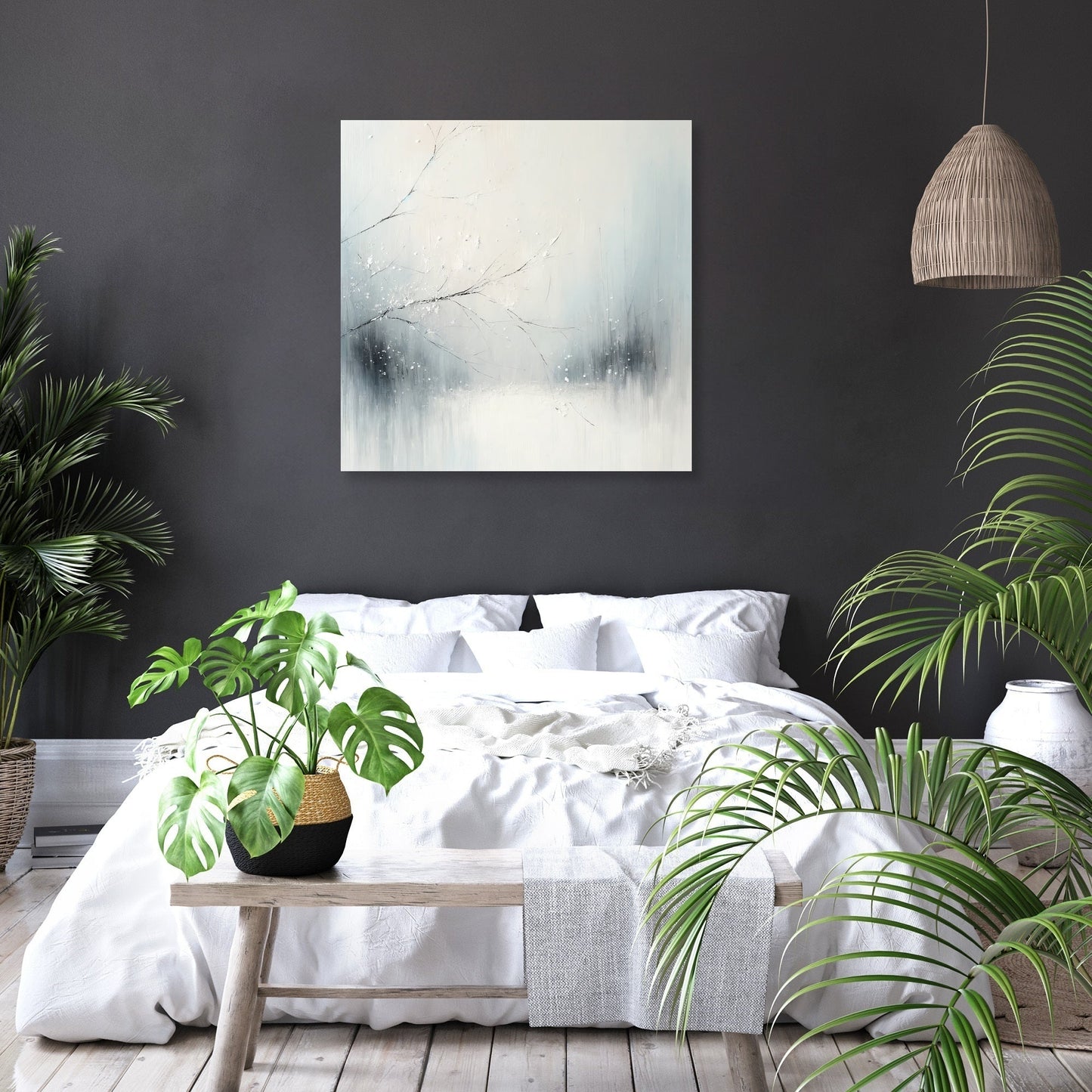 Silent Snowfall Canvas