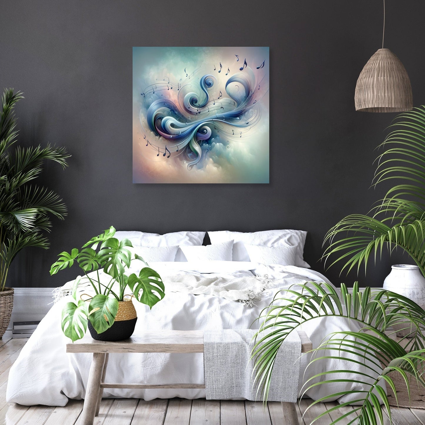 Abstract Symphony Canvas