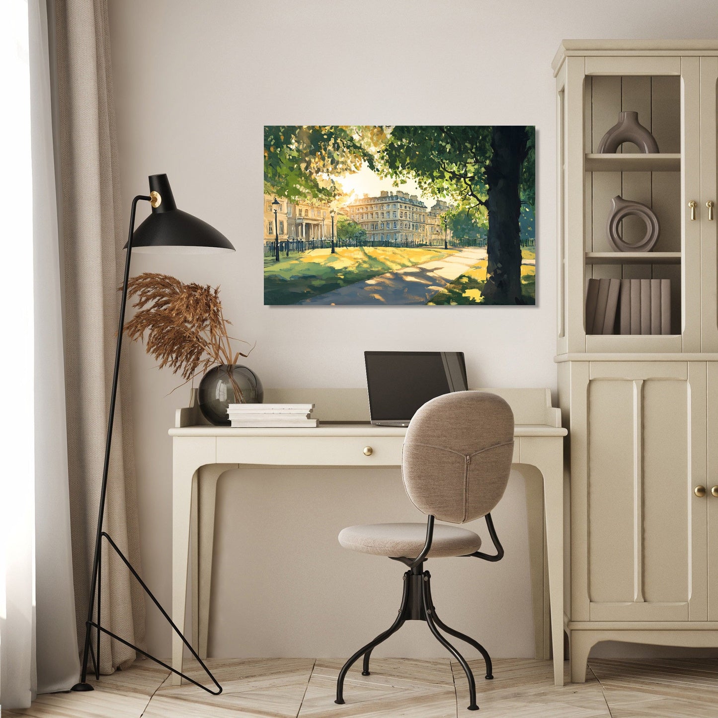 Radiant Royal Crescent Canvas