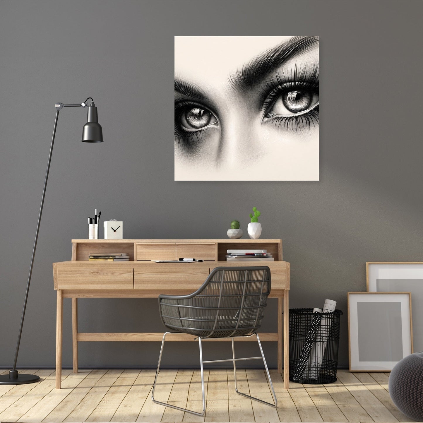 Realistic Gaze Canvas
