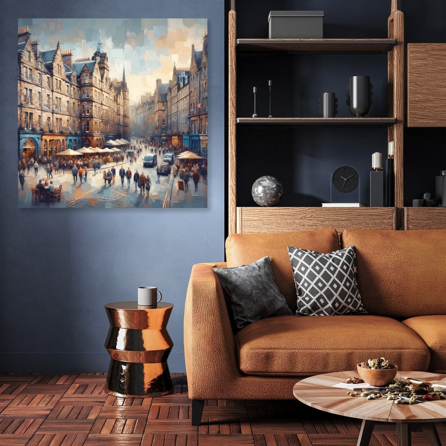 Edinburgh Royal Mile Whispers Canvas