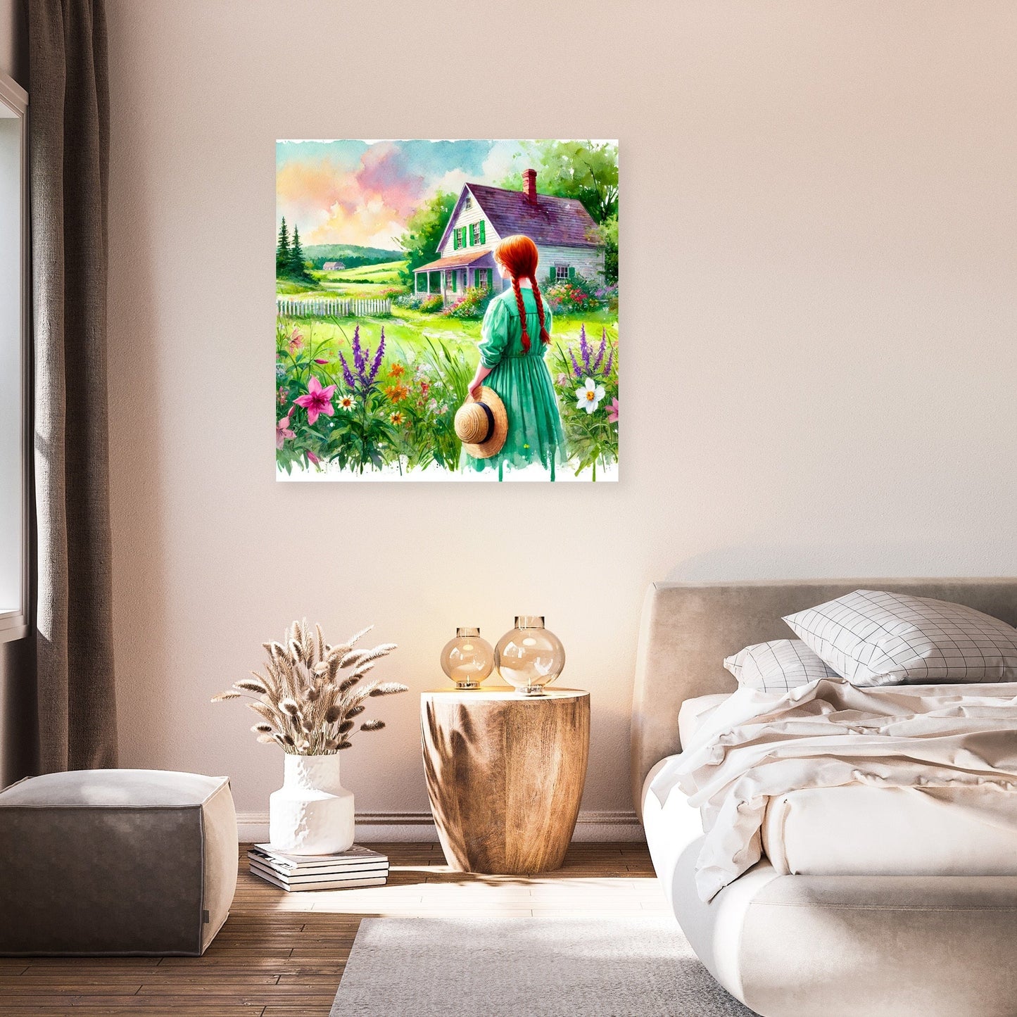 Anne's Dreamy Countryside Canvas