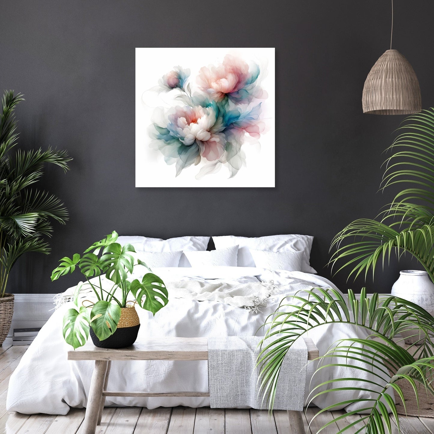 Peony Whispers Canvas