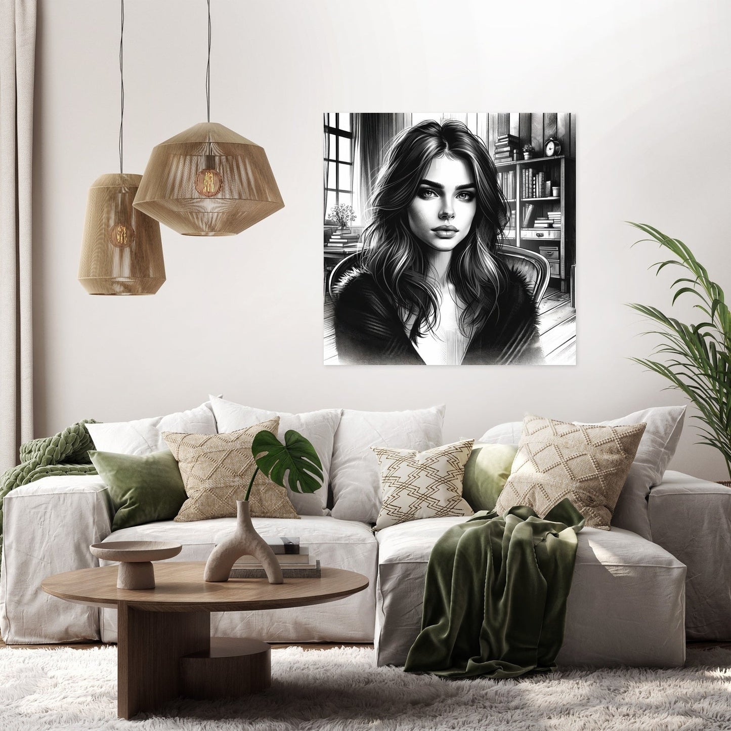 Intimate Portrait Canvas