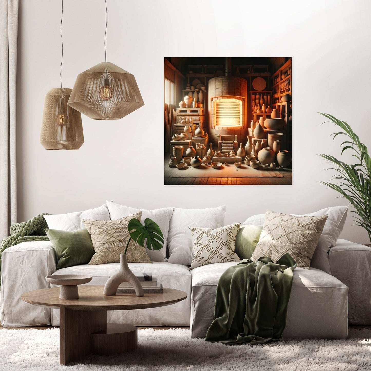 Kiln Glow Canvas