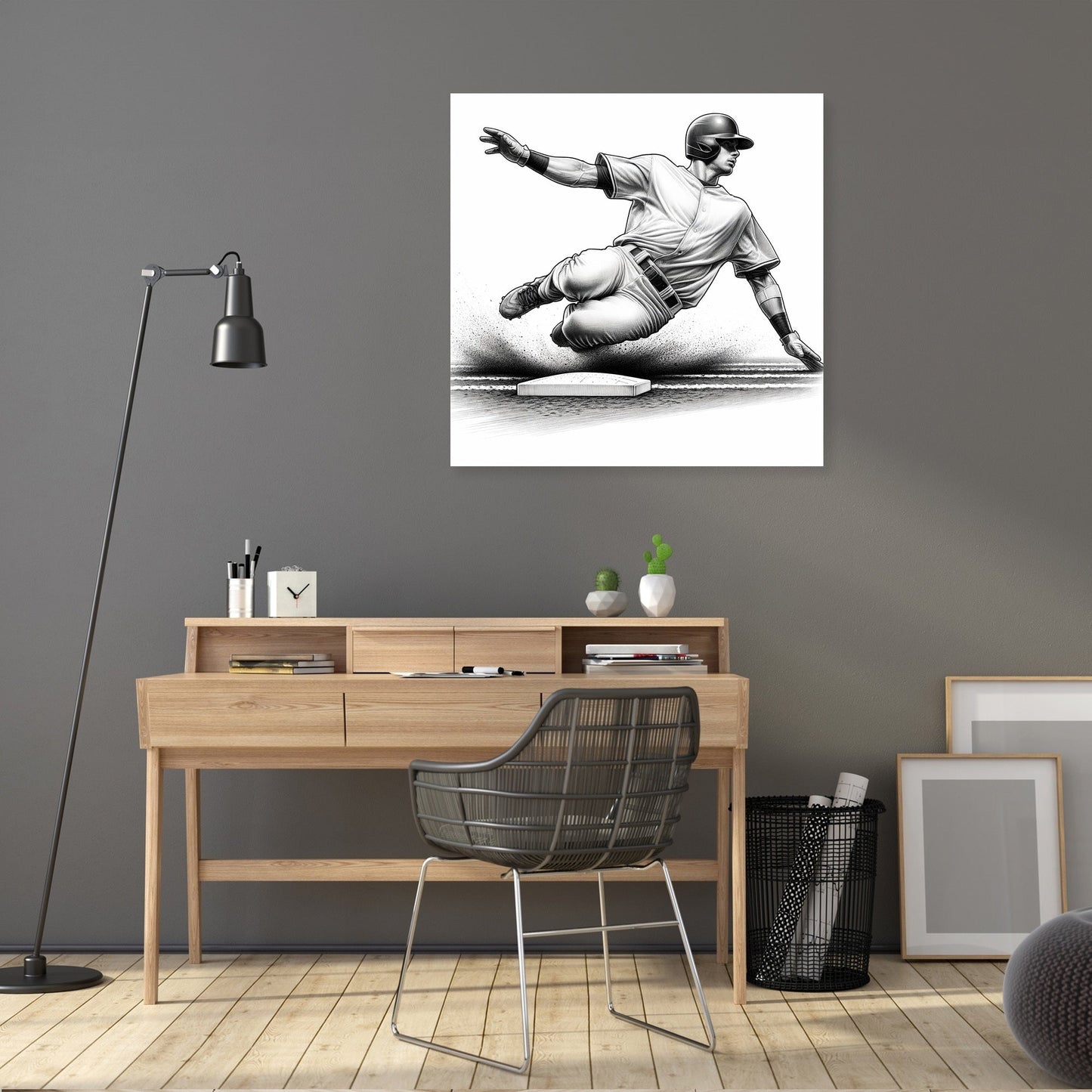 Slide to Base Canvas