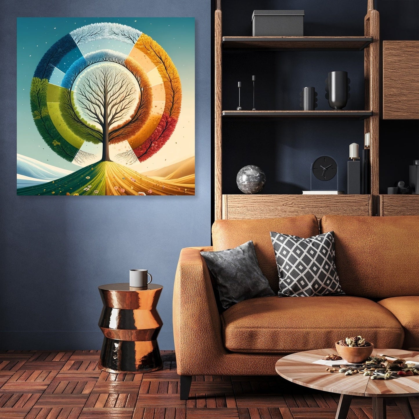 Cycle of Seasons Canvas