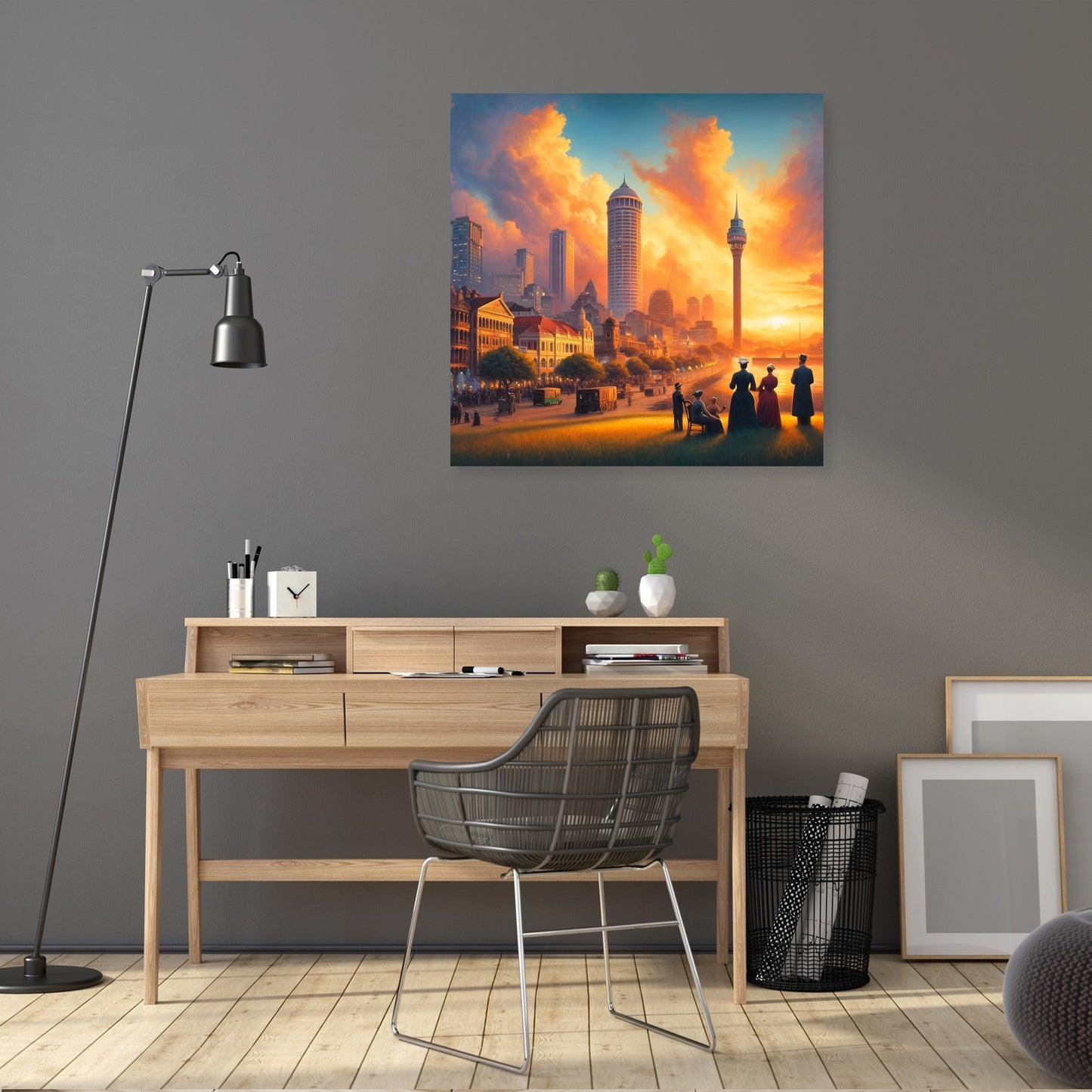 Sunset in Colombo Canvas