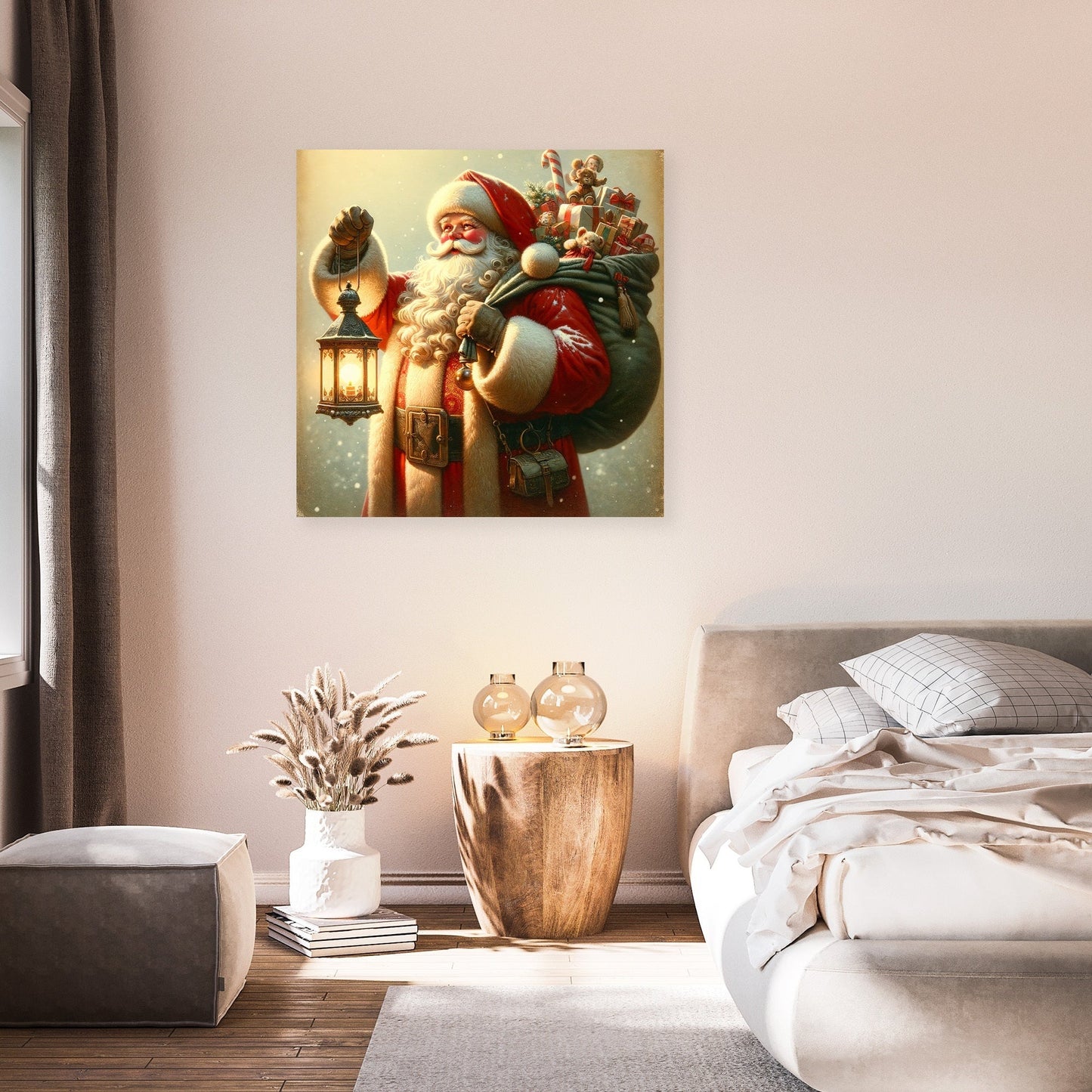 Vintage Holiday Cheer Canvas