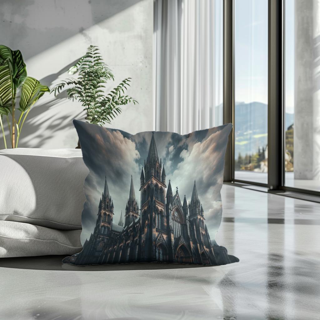 Gothic Grace Glasgow Cotton Cushion