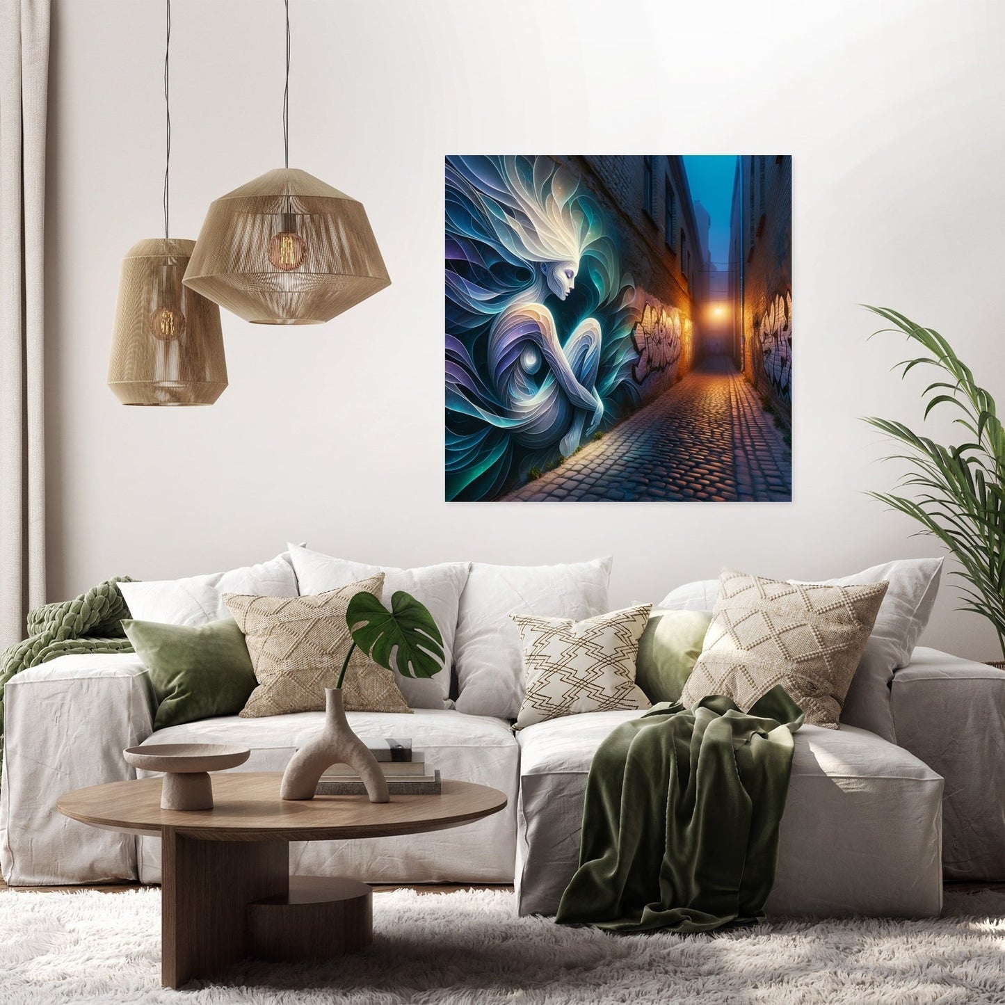 Whispering Alley Canvas