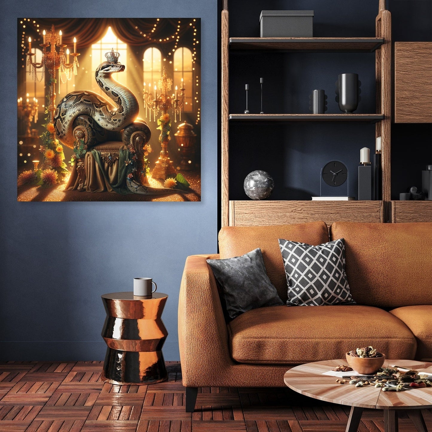 Regal Serpent Majesty Canvas