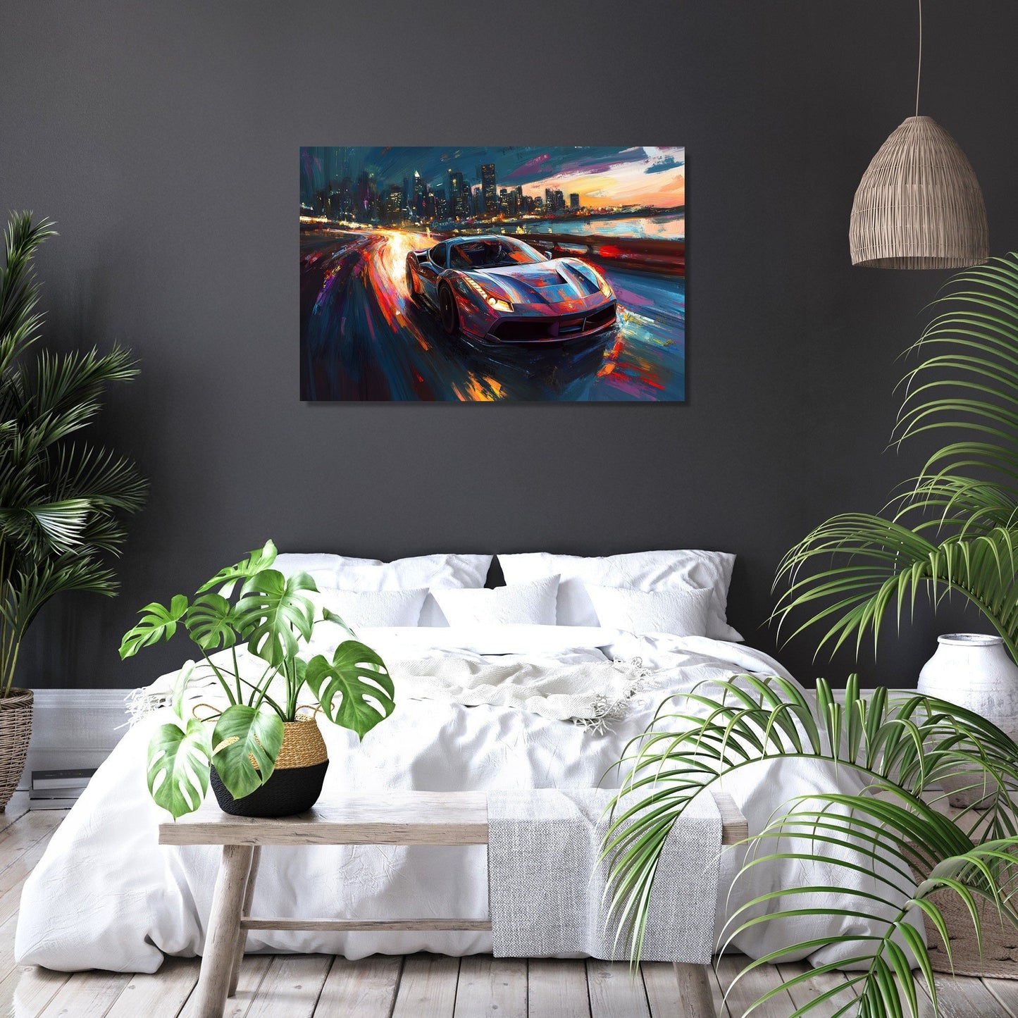 Skyline Speed Canvas