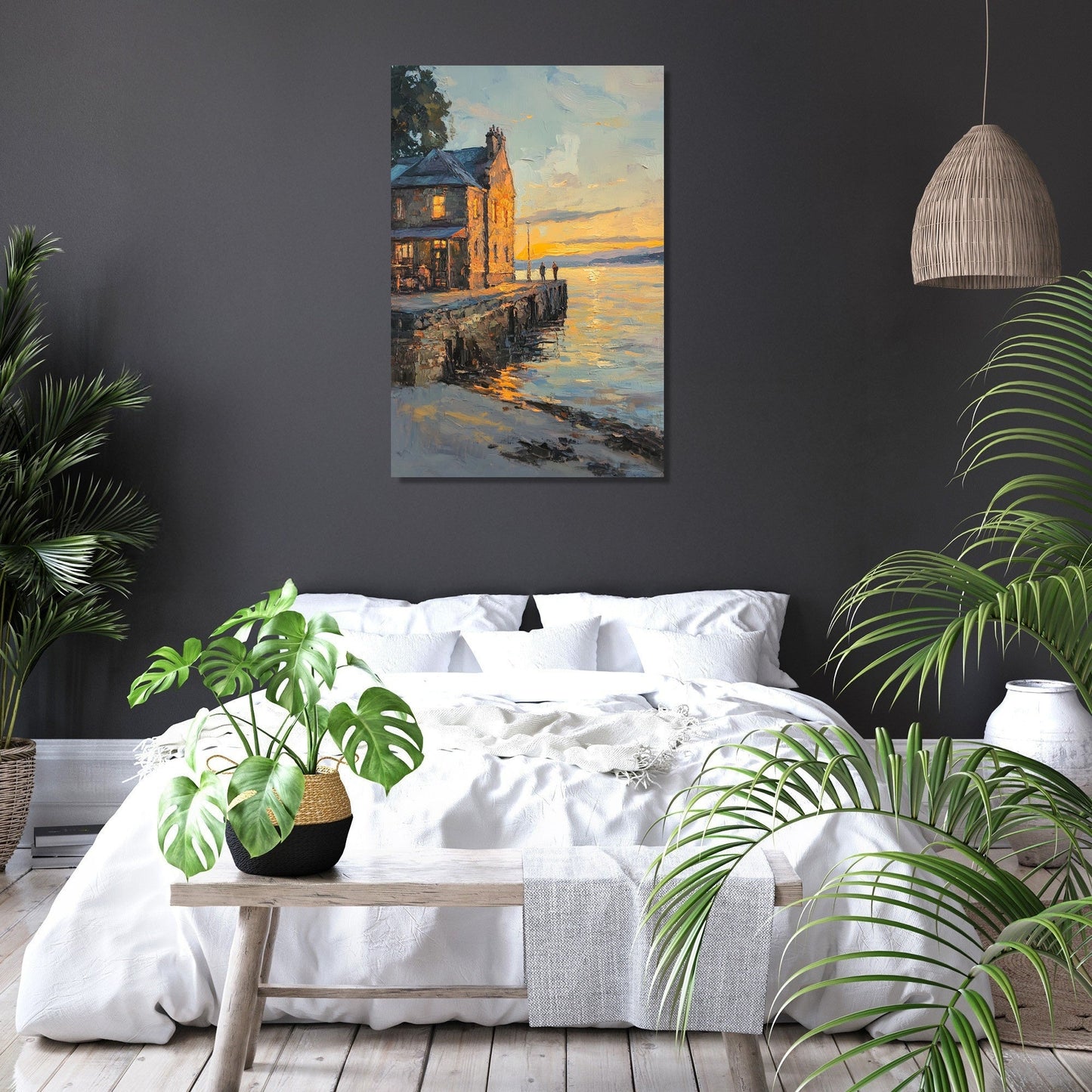 Broughty Ferry Twilight Canvas