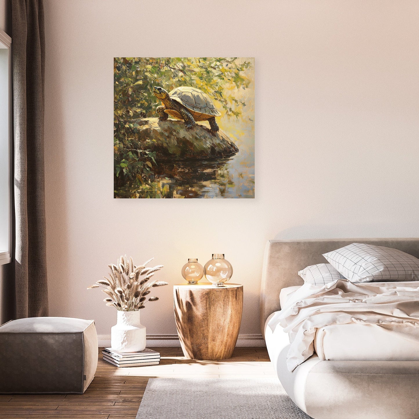 Turtle's Ascent Canvas