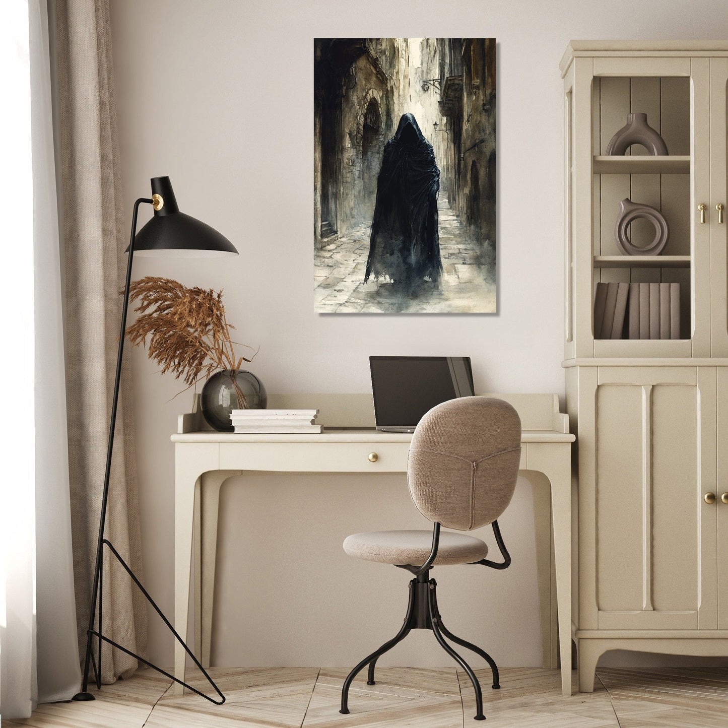 Cloaked Shadow Blade Canvas