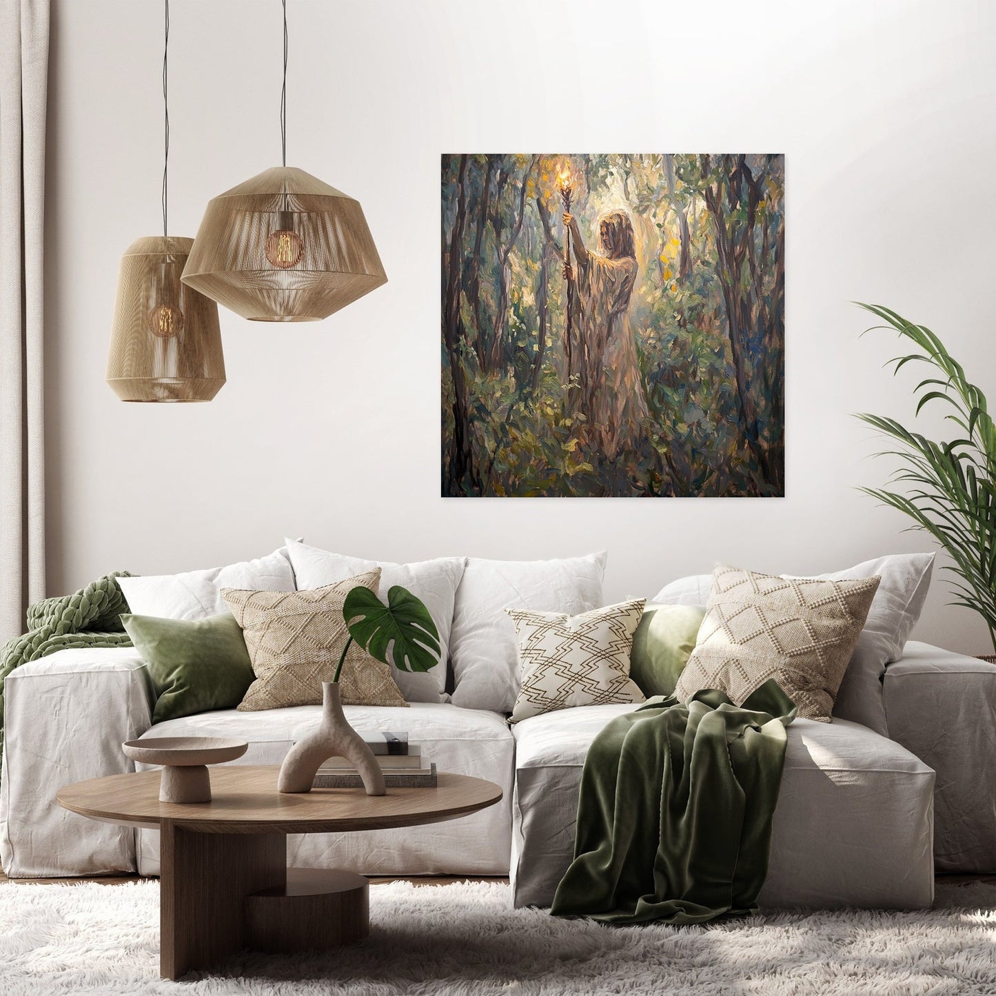 Guardian of Light Canvas