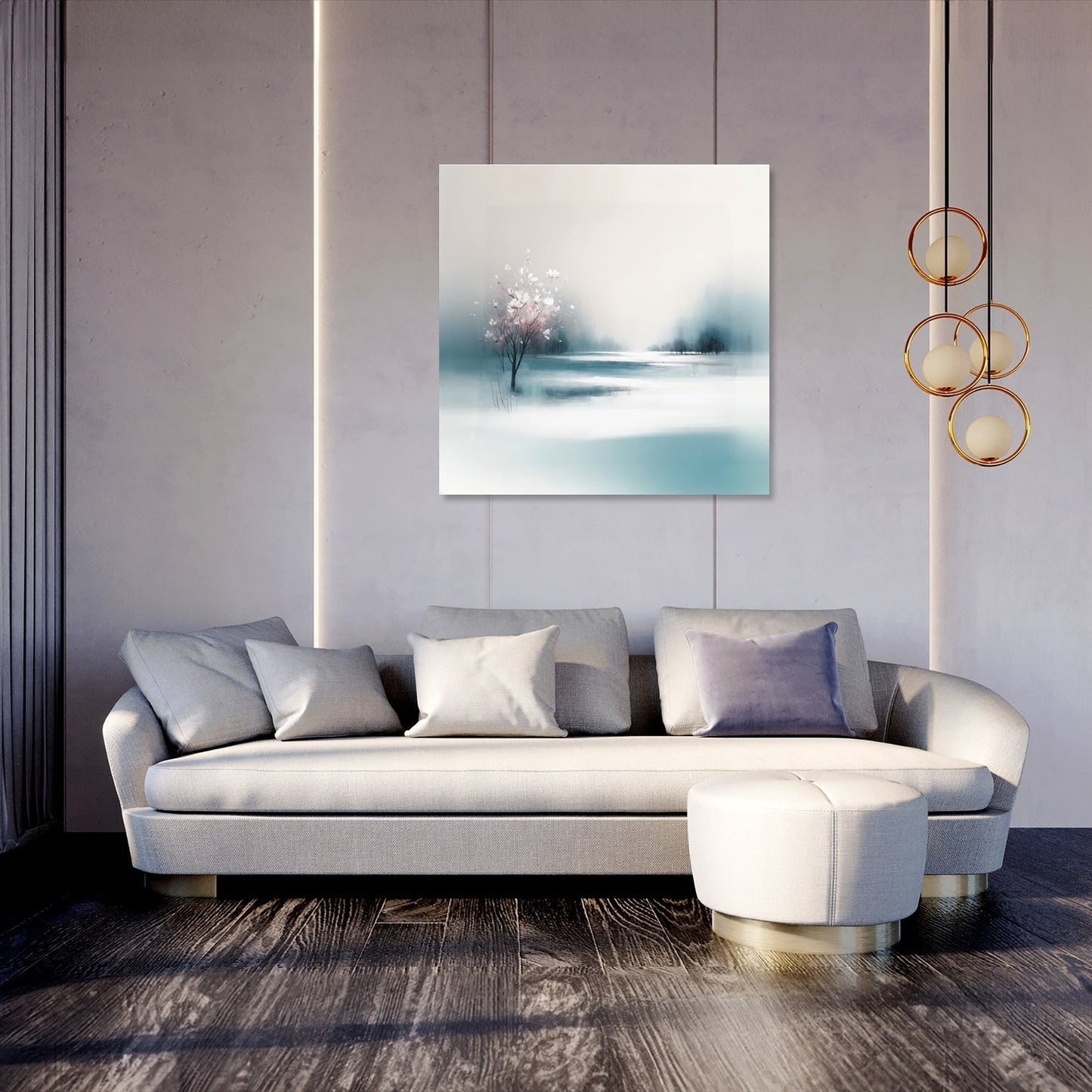 Winter's Silence Canvas