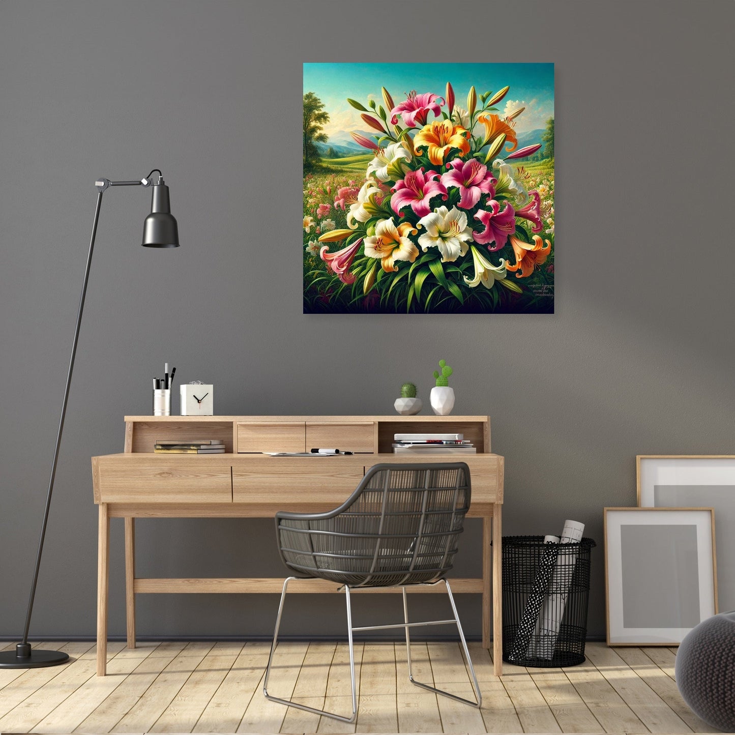 Eternal Lilies Canvas