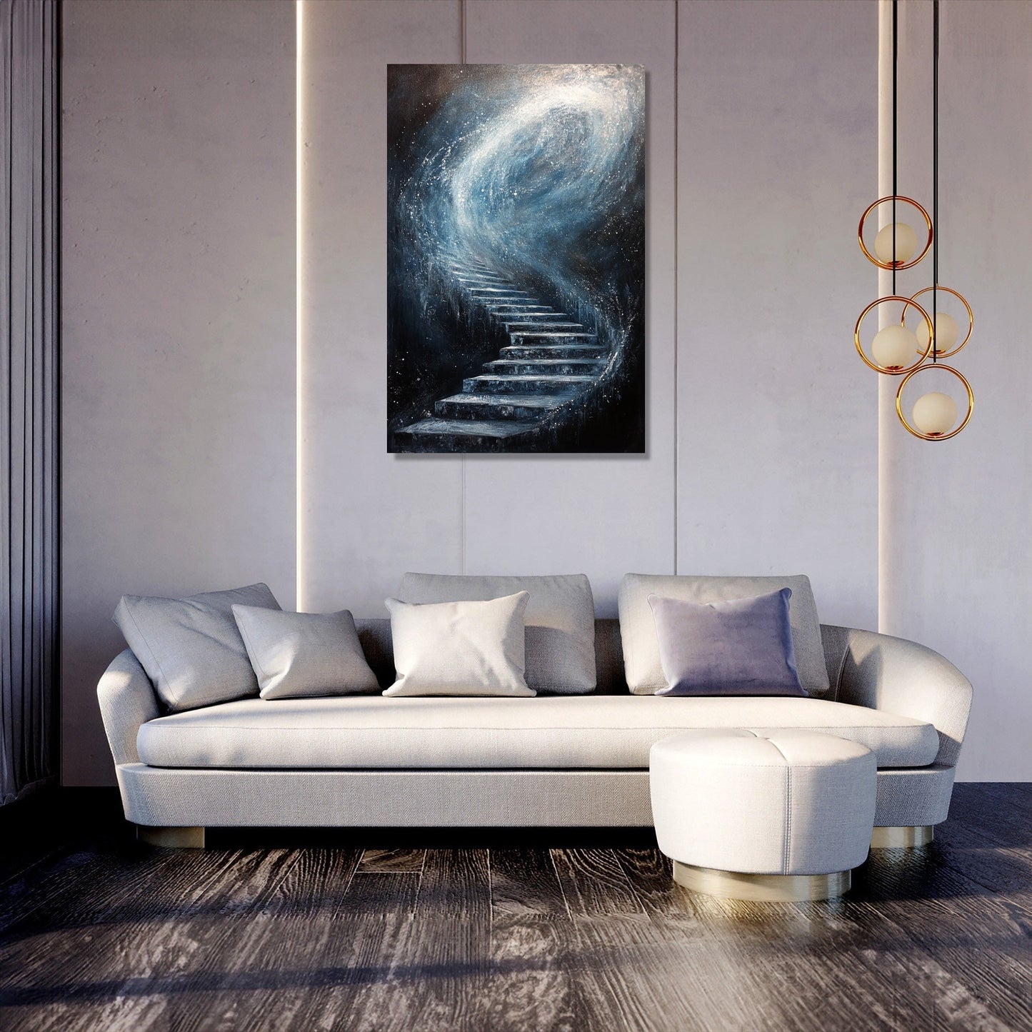 Celestial Ascent Canvas