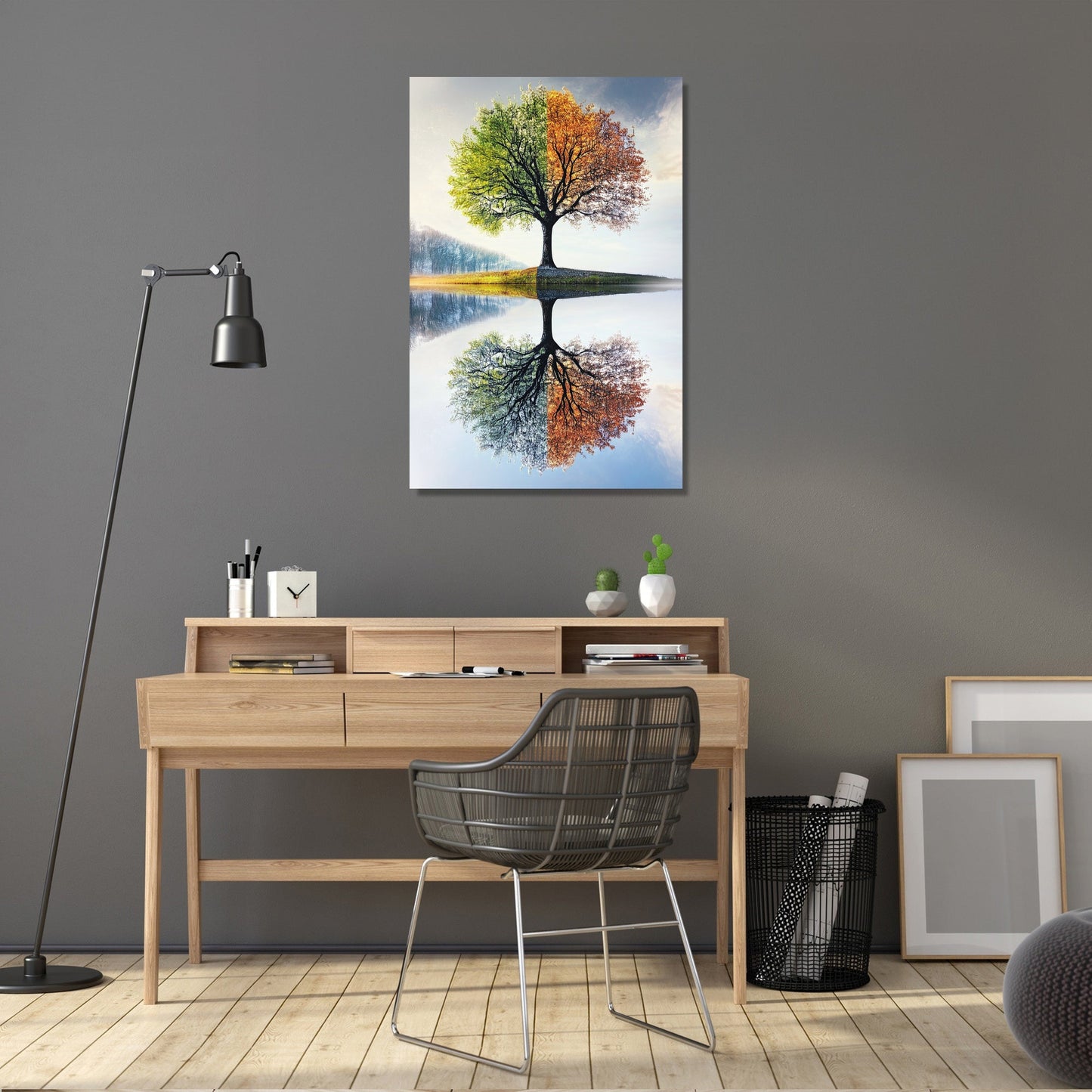 Seasons Reflected Canvas