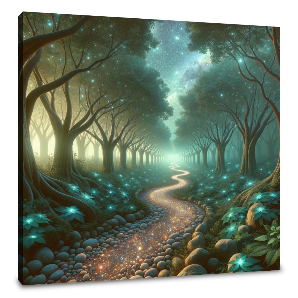 Galactic Trail Canvas
