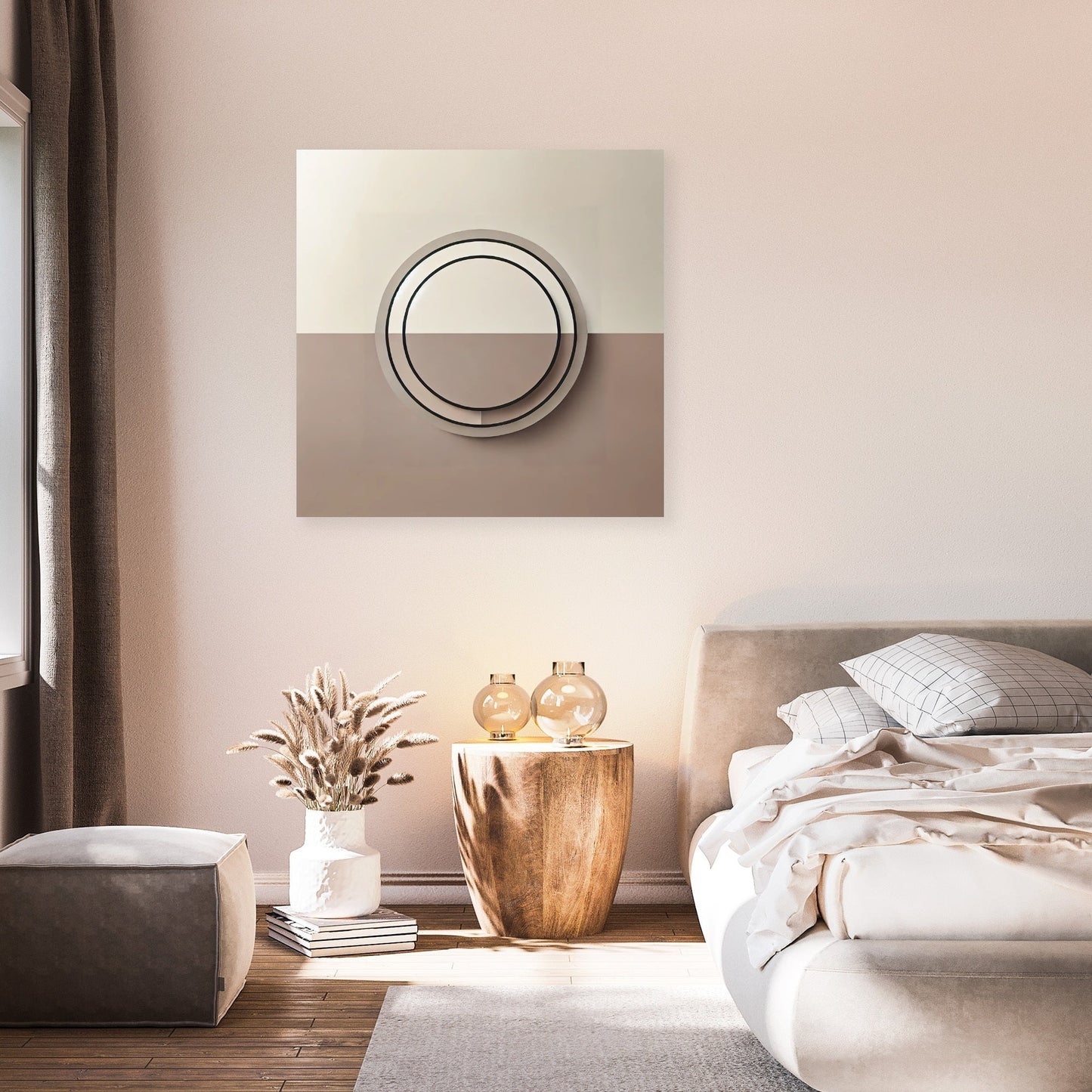 Modern Circle Canvas