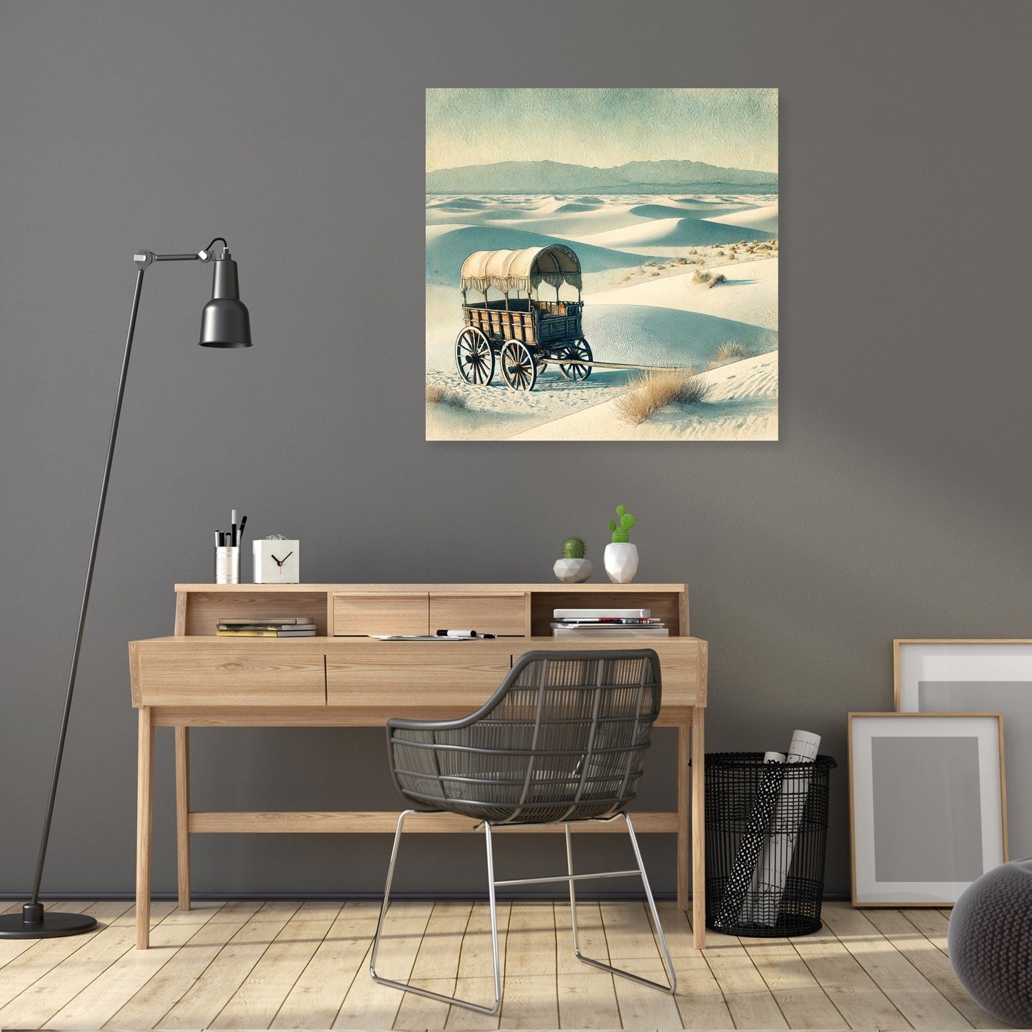 White Sands Serenity Canvas