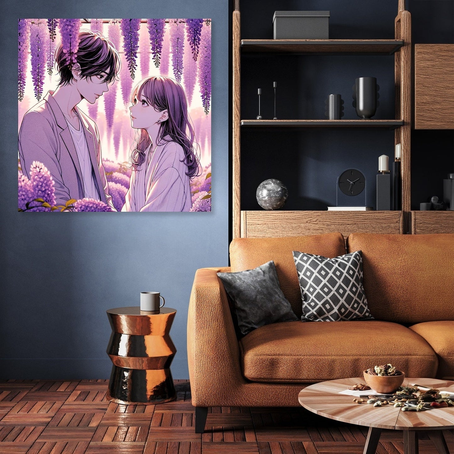 Wisteria Lane Romance Canvas