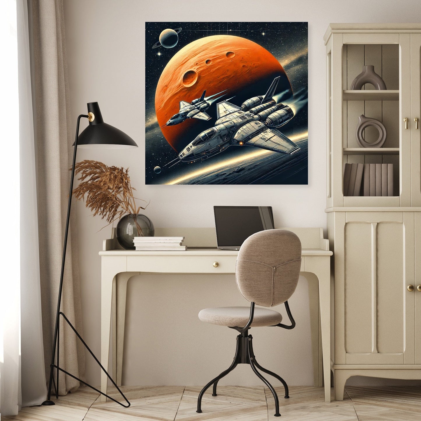 Cosmic Exploration Canvas