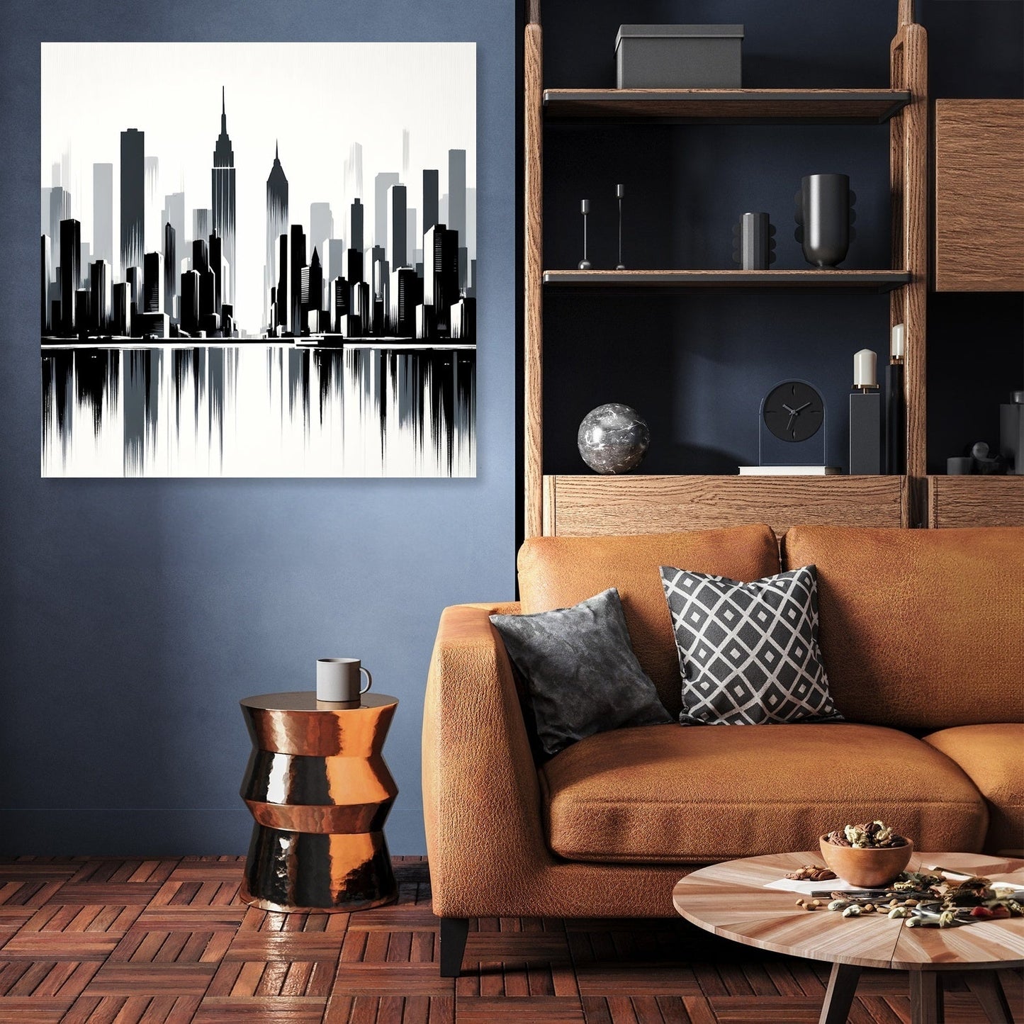Modernist New York Canvas