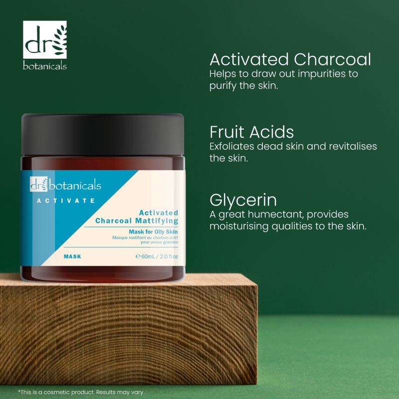 Activate Charcoal Mattifying Mask 60ml