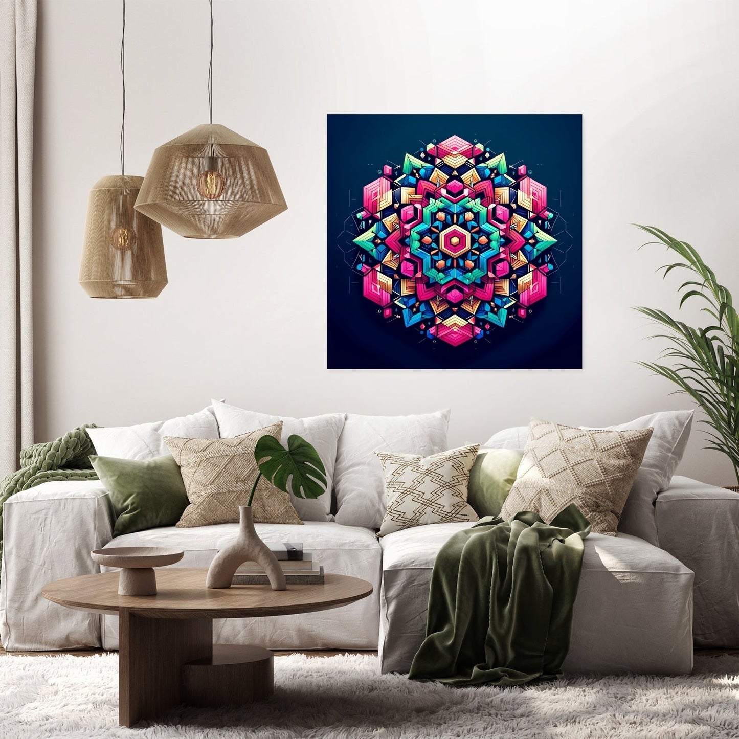 Dazzling Harmony Canvas
