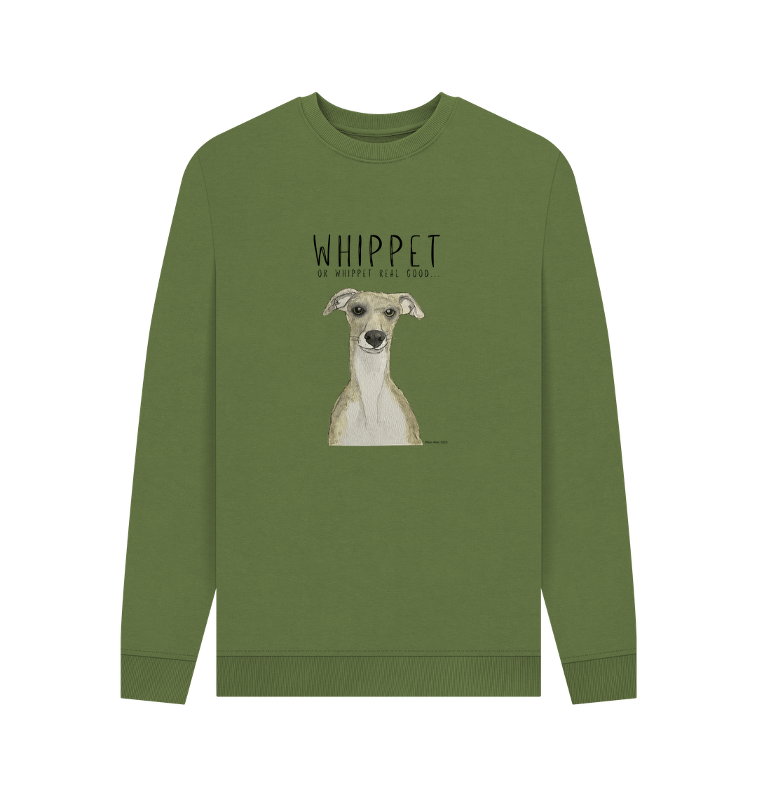 Whippet-Inspired Sweatshirt: Comfort, Style & Zoomie-Approved!