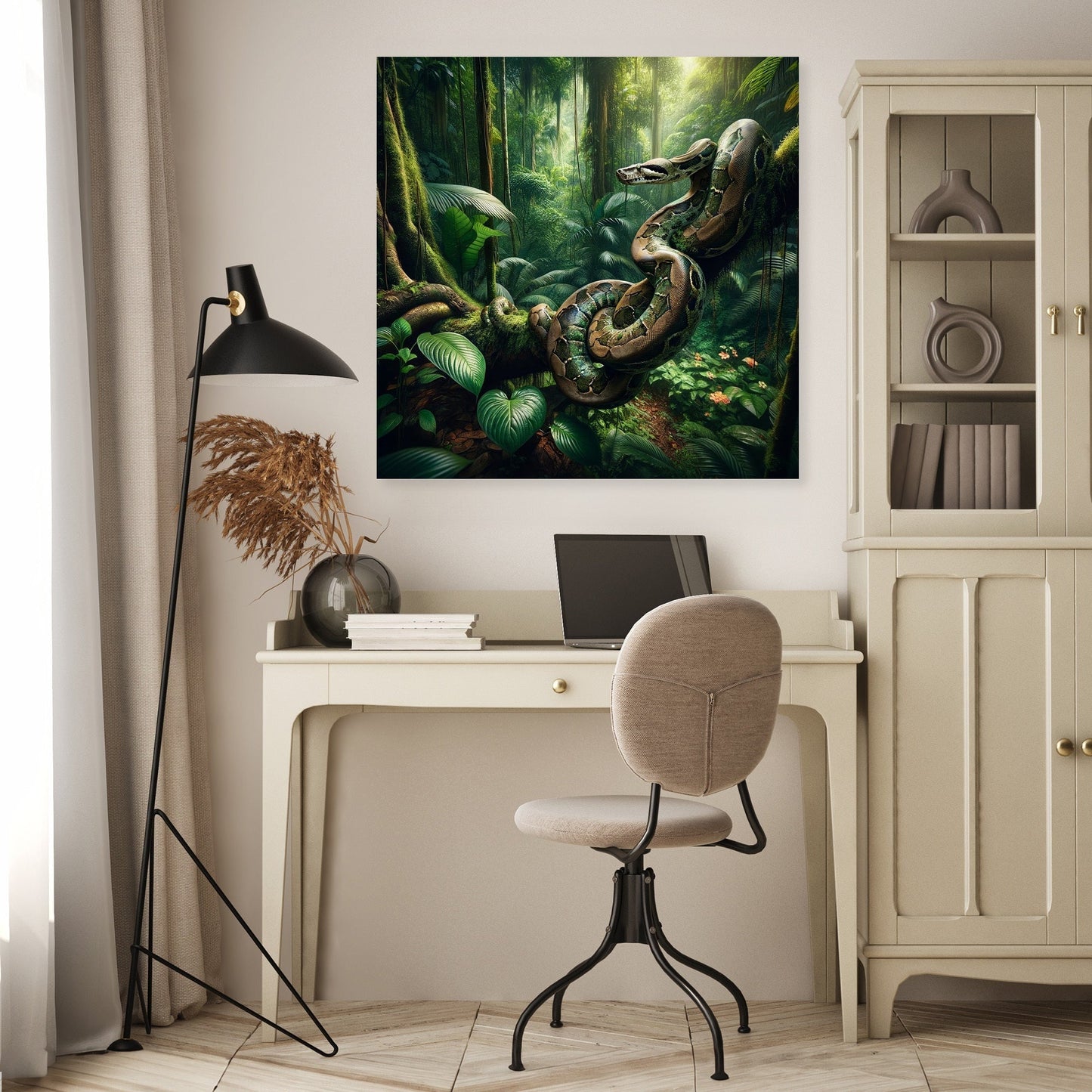 Jungle Boa Canvas