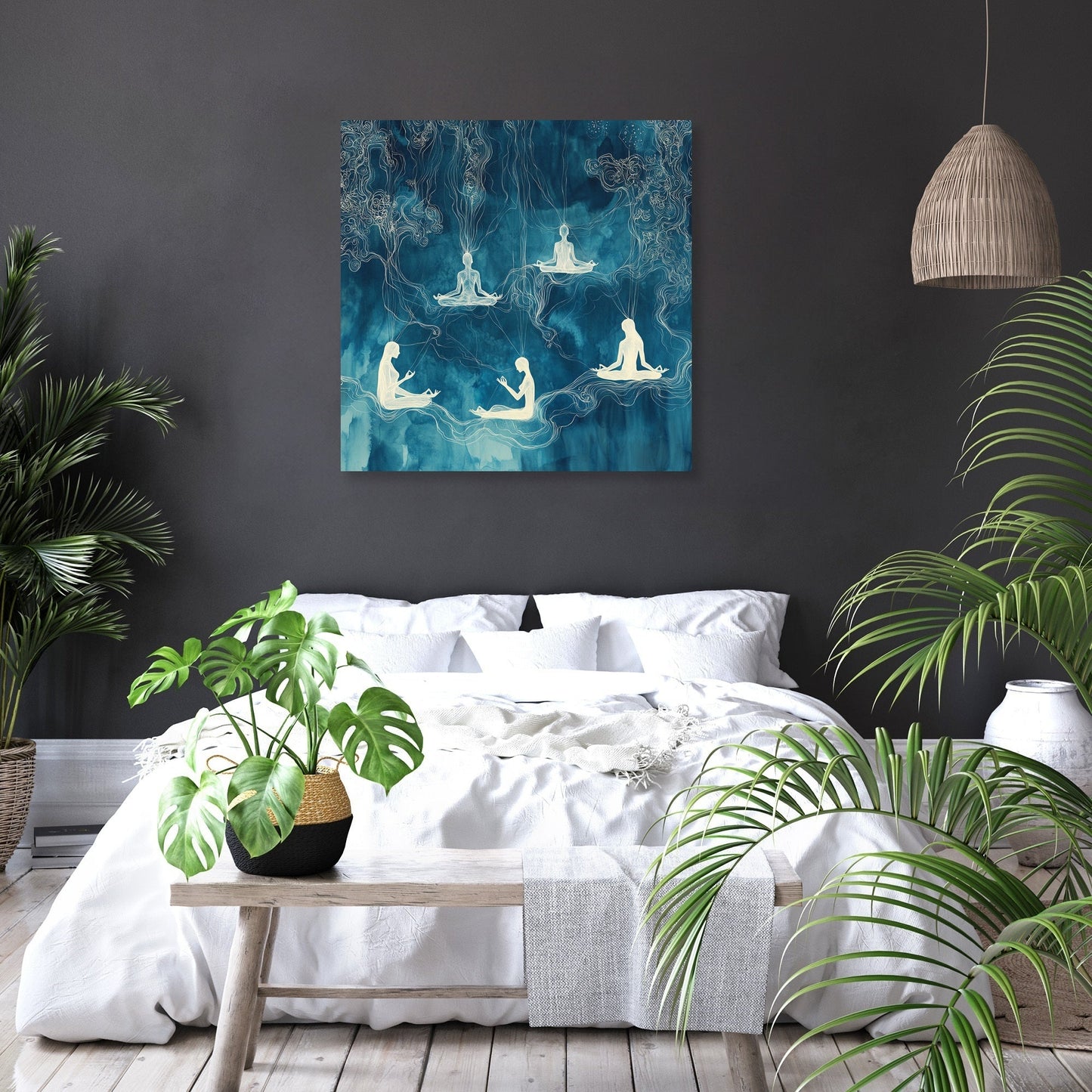 Yoga Poses Harmony Canvas