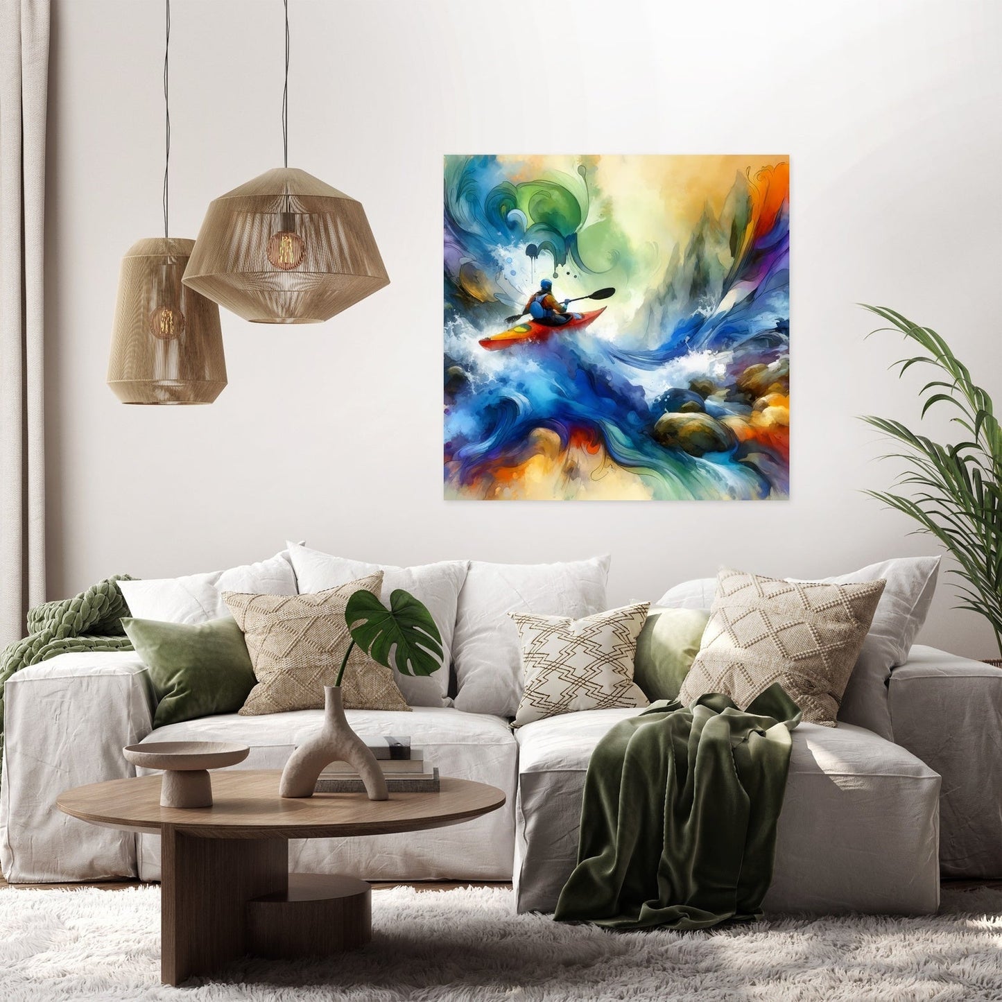 Rapids Rhapsody Canvas