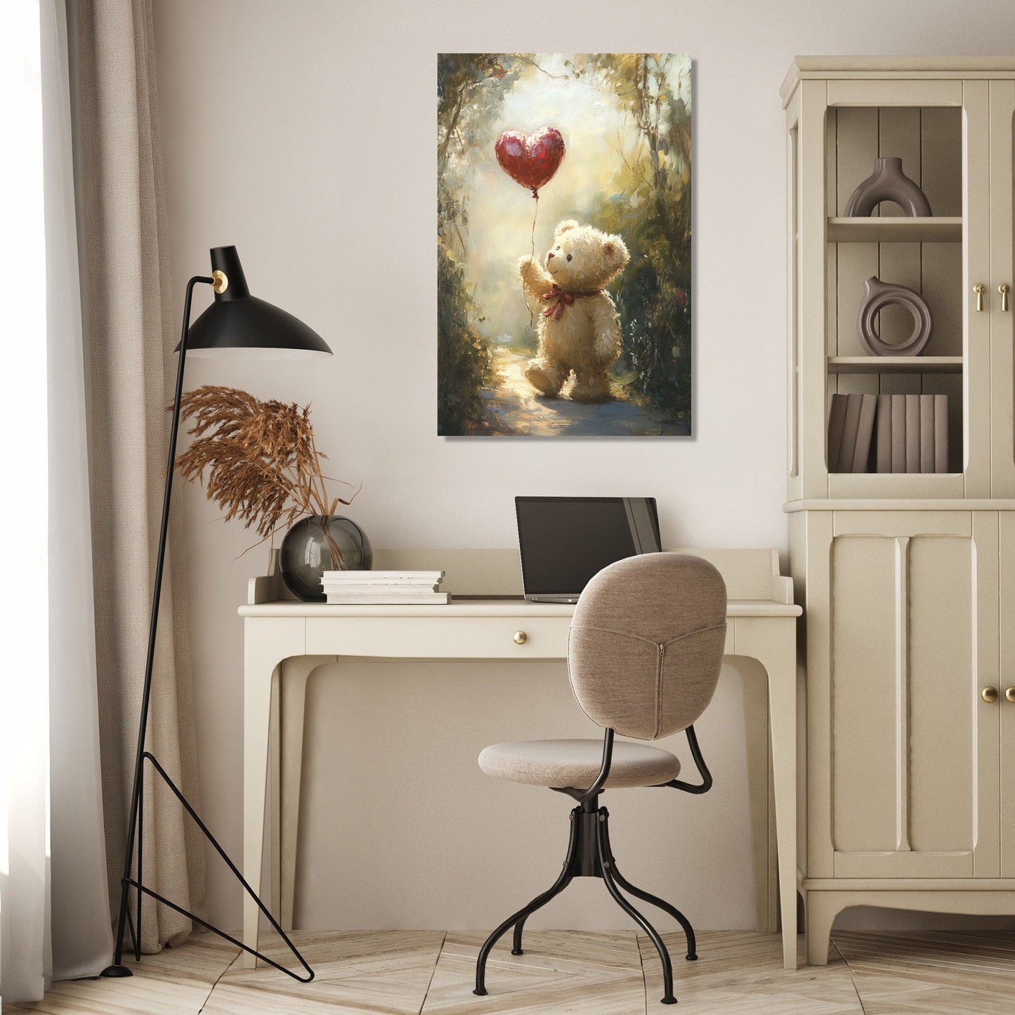 Enchanted Teddy Bear Canvas