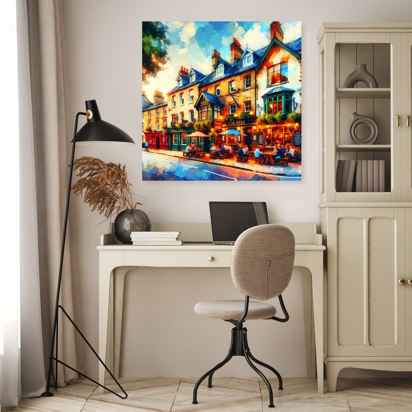Bristol's King Street Warmth Canvas