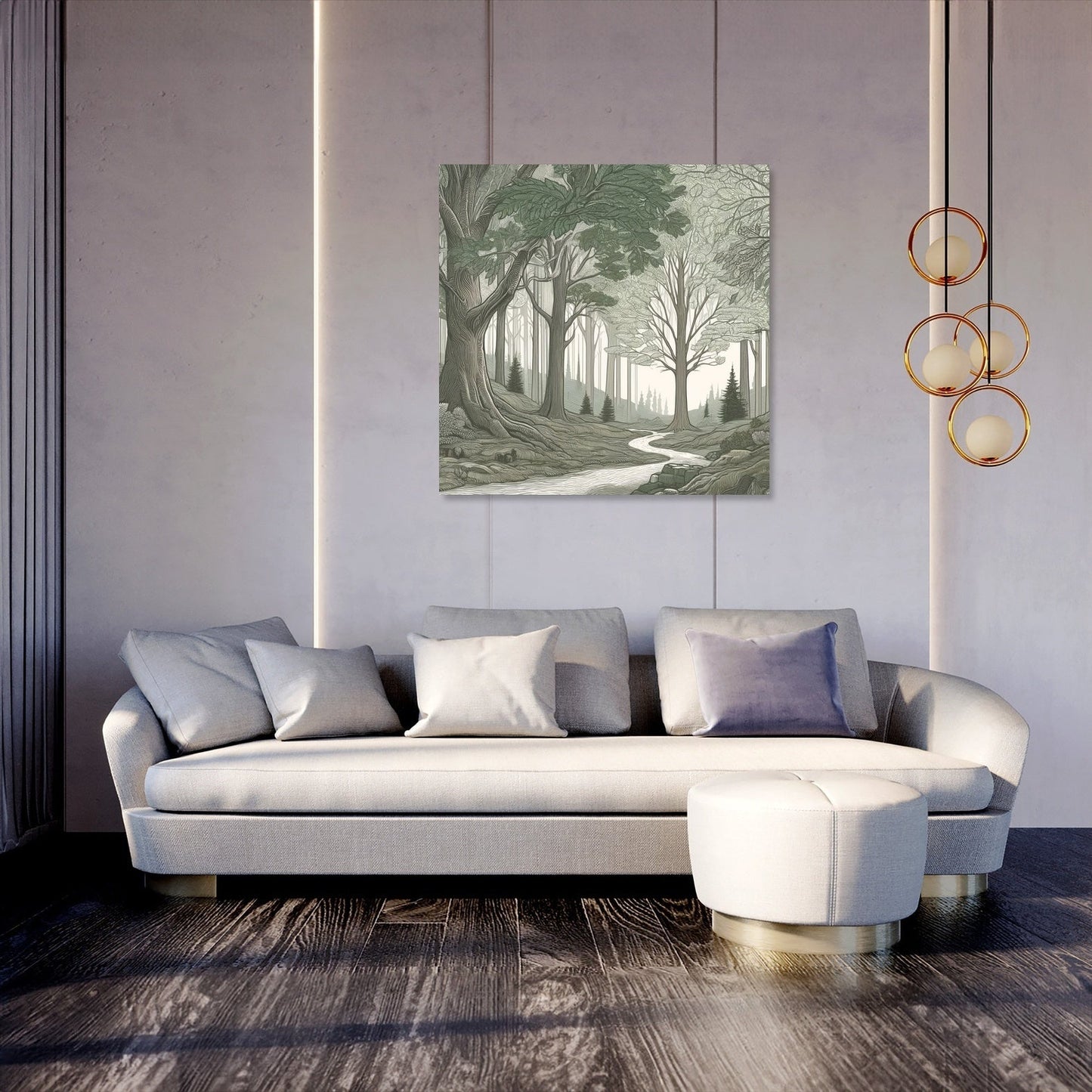 Tranquil Forest Canvas