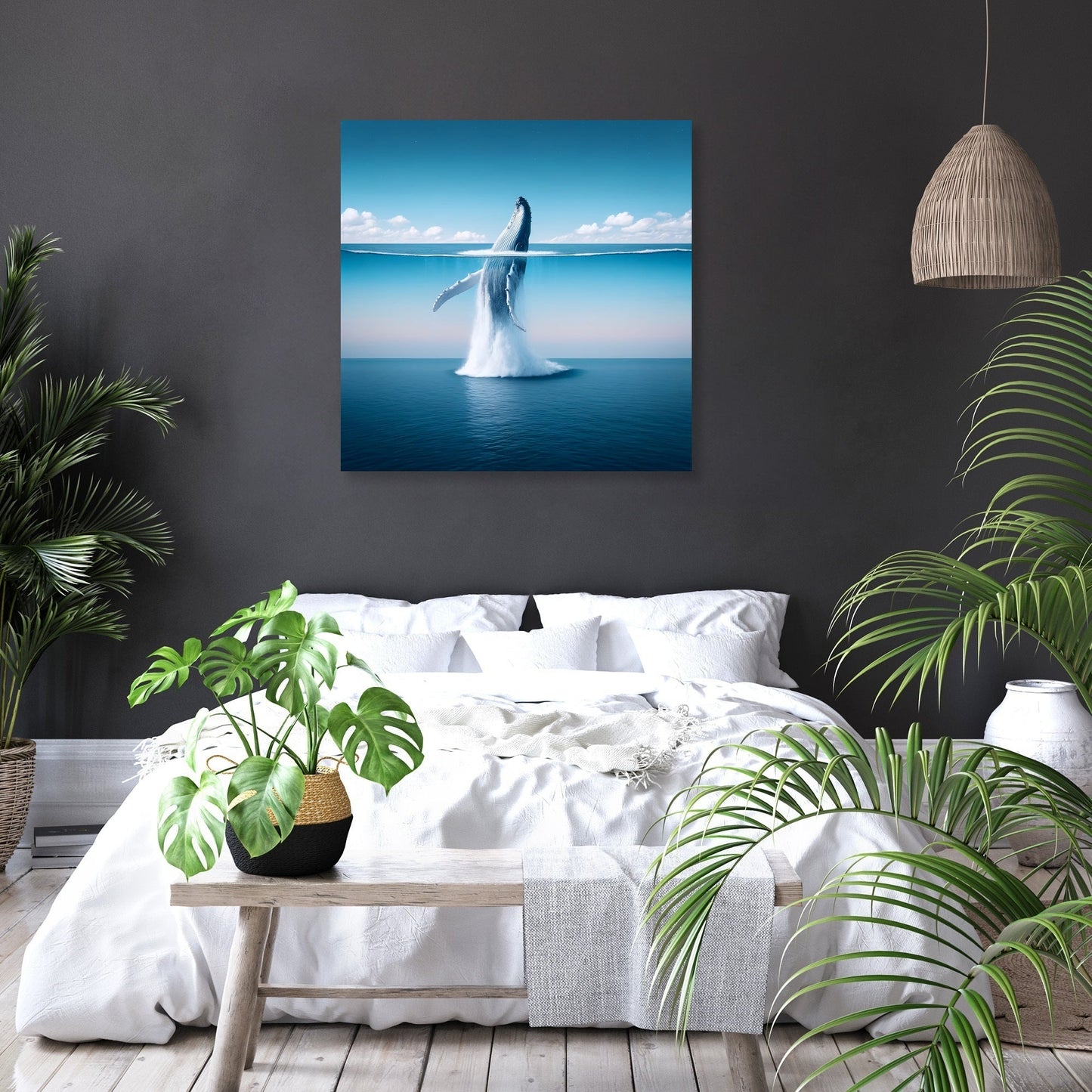 Skyward Ocean Canvas