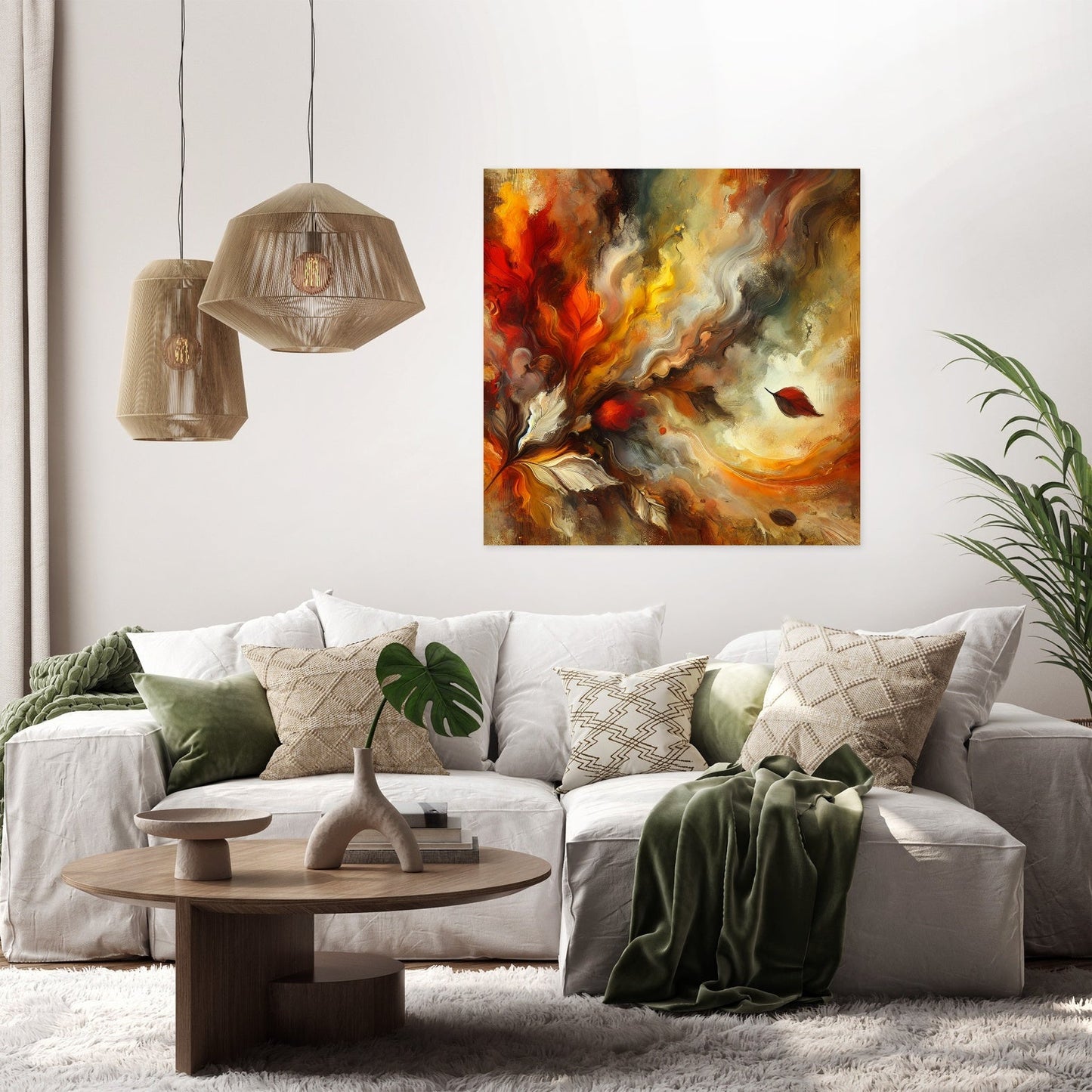 Autumn Embrace Canvas